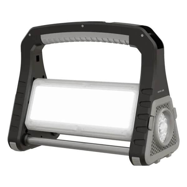 چراغ کار شارژی قابل حمل 1400 لومن Lumina گرین لاین(GNWL52MWLTBK)Green Lion Lumina Rechargeable Work Light - Black